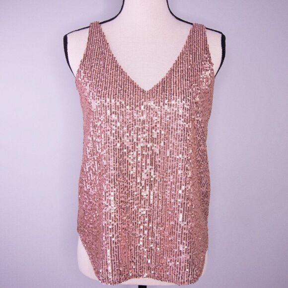 LOFT Sequin Shell, NWT - Picture 2 of 8